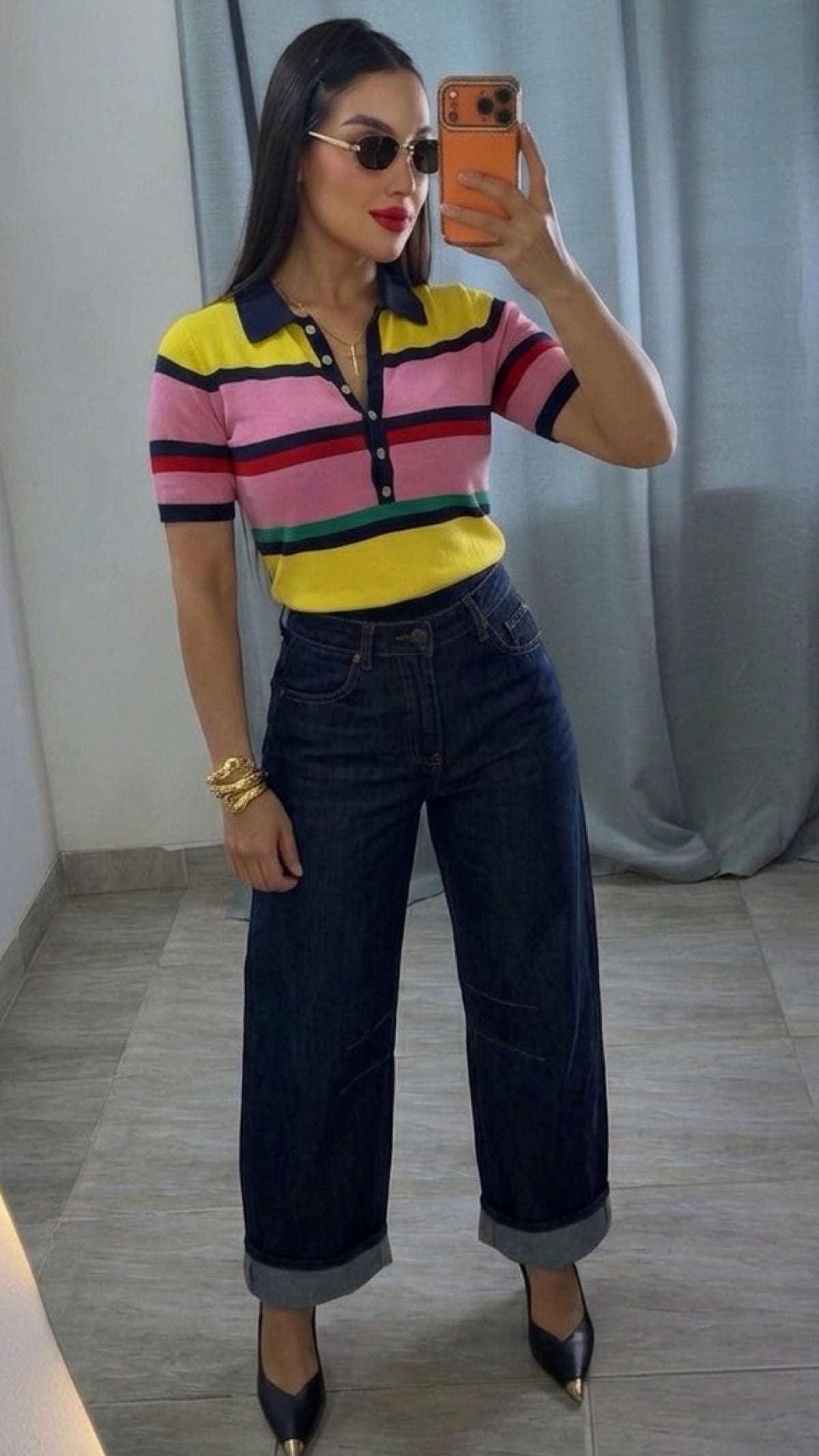 Franela de colores